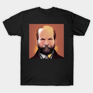 James A. Garfield | Comics style T-Shirt